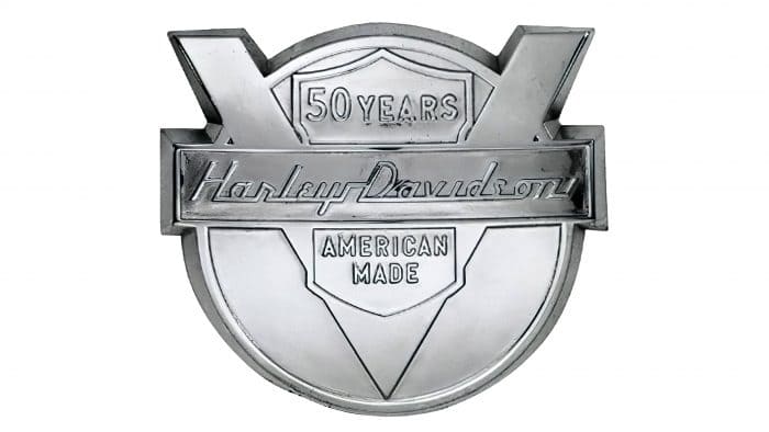 Harley-Davidson Motorcycles Logo 1953-1980s