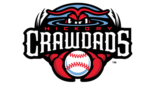 Hickory Crawdads Logo