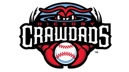 Hickory Crawdads logo