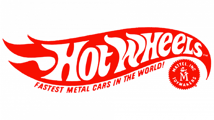 Hot Wheels Logo 1969-1970