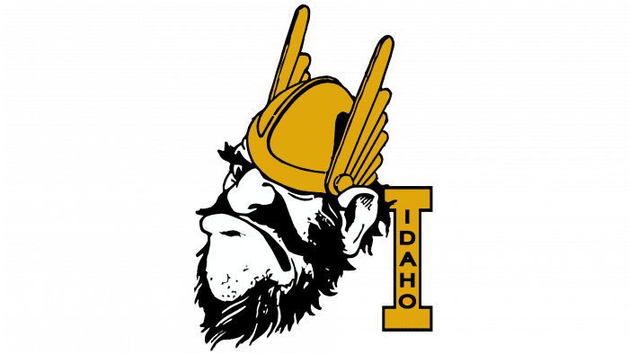 Idaho Vandals logo 1966-1972