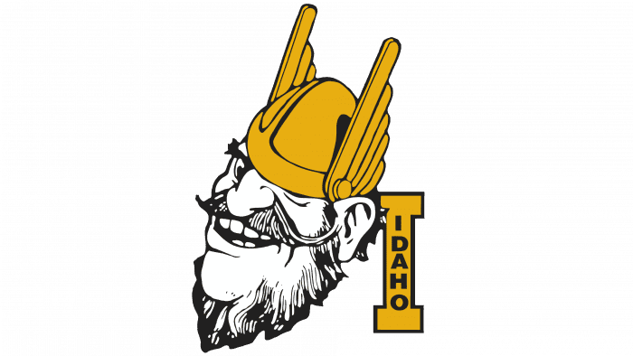 Idaho Vandals logo 1973-1982