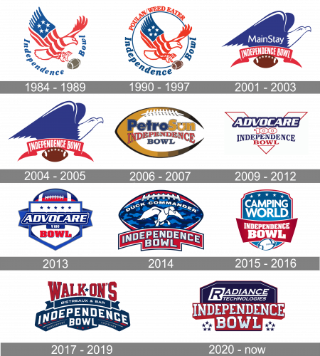 Independence Bowl Logo history