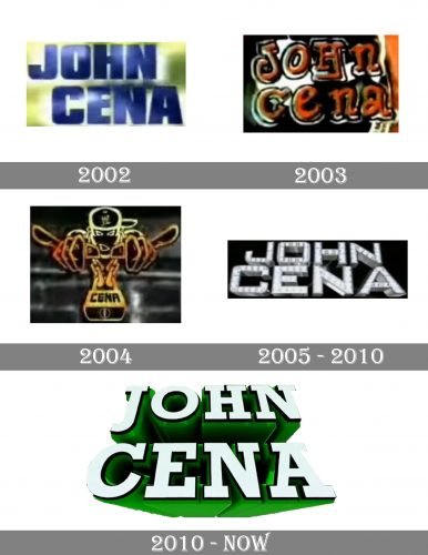 John Cena Logo history