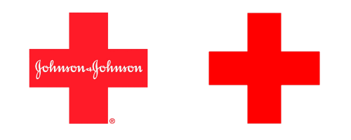 Johnson  Johnson and red cross