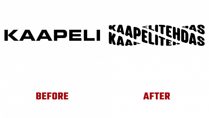 Kaapelitehdas Before and After Logo (history)