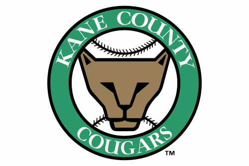 Kane County Cougars Logo 1991