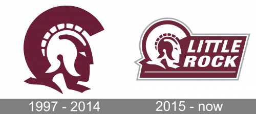 Little Rock Trojans Logo history