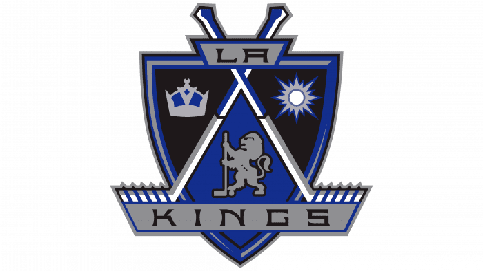 Los Angeles Kings Logo 1998-2002