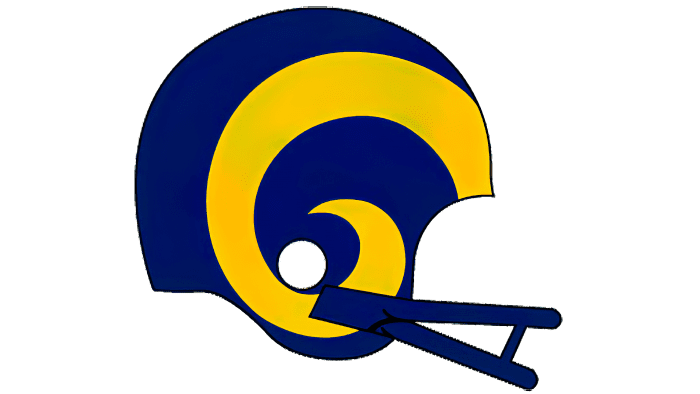 Los Angeles Rams logo 1983-1988