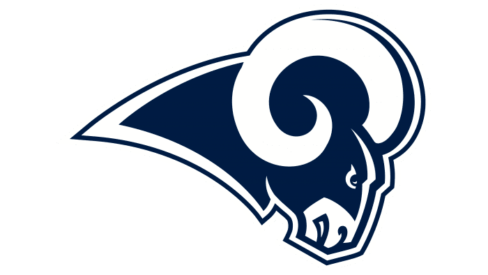 Los Angeles Rams logo 2017-2019