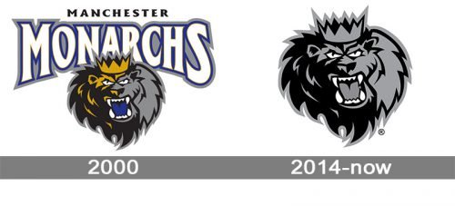 Manchester Monarchs Logo history