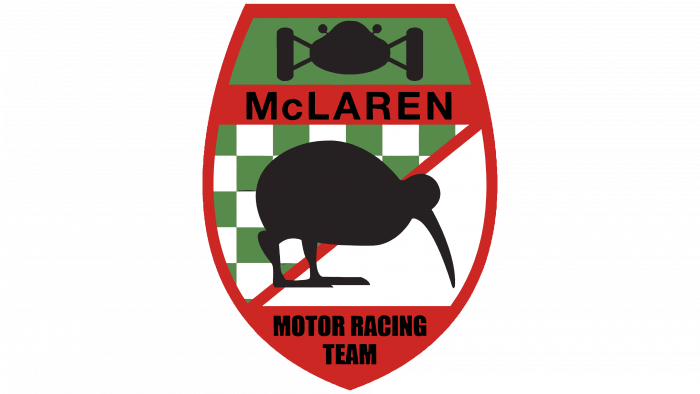 McLaren Motor Racing Team Logo 1963-1967