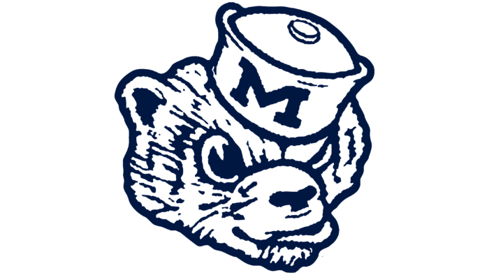 Michigan Wolverines Logo 1948