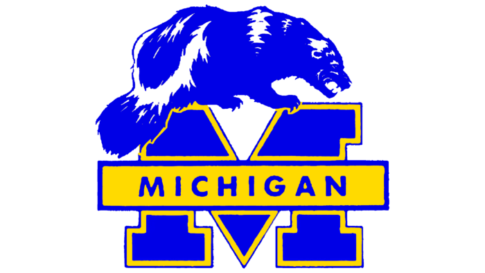 Michigan Wolverines Logo 1979