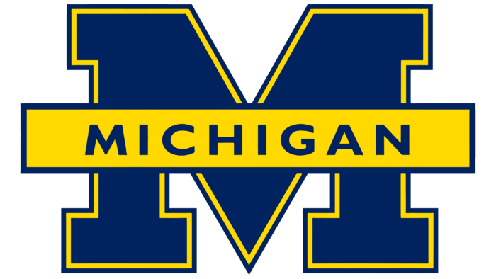 Michigan Wolverines Logo 1996