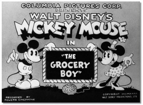 Mickey Mouse Logo 1930