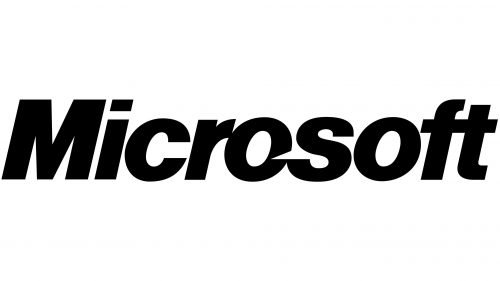 Microsoft Logo 1987