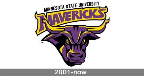 Minnesota State Mavericks Logo history