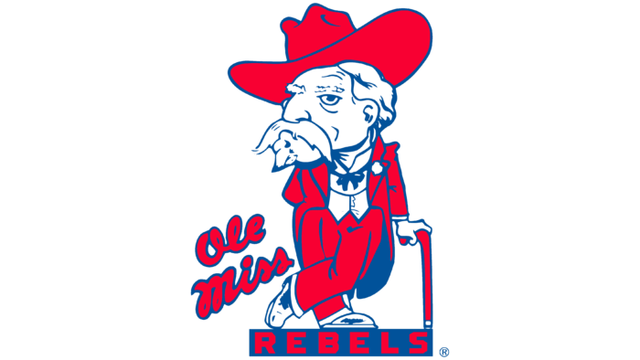 Mississippi Rebels Logo 1970