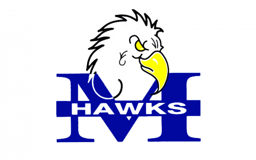 Monmouth Hawks Logo-1993