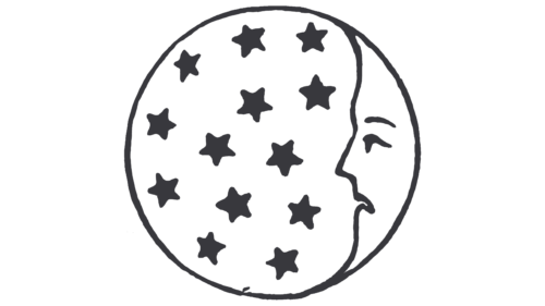 Moon and Star Logo 1875