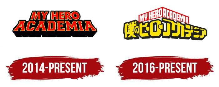 My Hero Academia Logo History