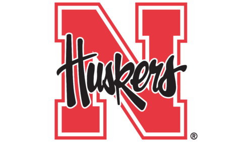 Nebraska Cornhuskers Logo 1993