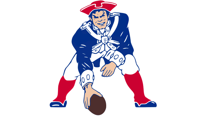 New England Patriots Logo 1972-1988