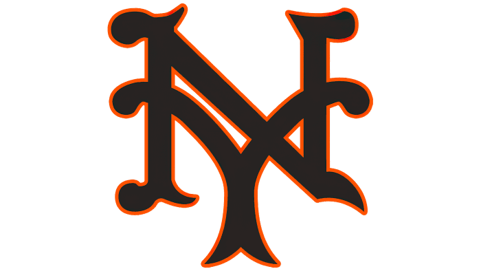 New York Giants Logo 1933-1935