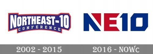 Northeast-10 Conference Logo history