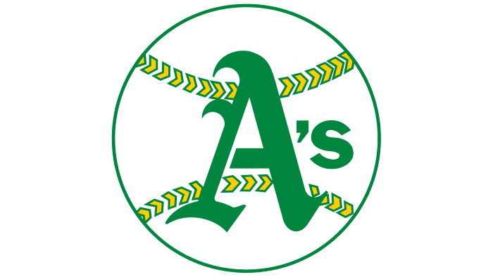 Oakland Athletics Logo 1968-1970