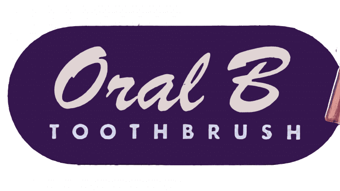 Oral B Logo 1950-1965