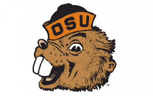 Oregon State Beavers Logo-1973