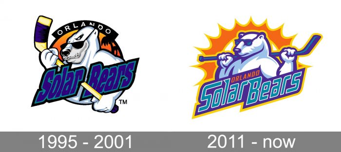 Orlando Solar Bears Logo history