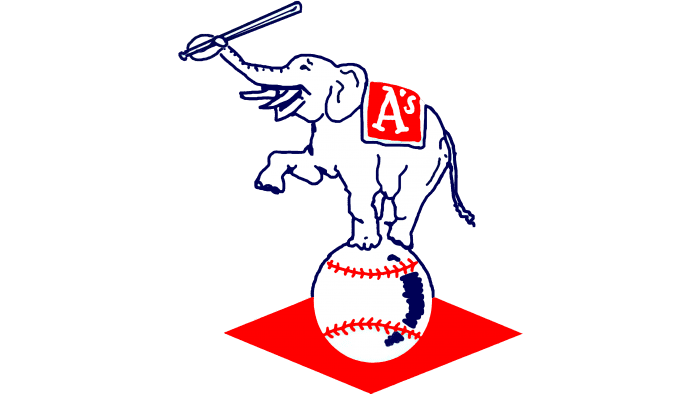 Philadelphia Athletics Logo 1954