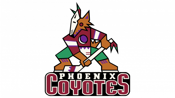 Phoenix Coyotes Logo 1996-1999