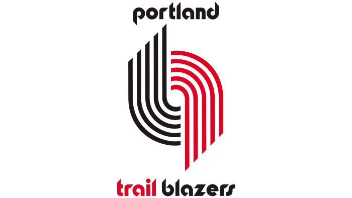 Portland Trail Blazers Logo 1970-1990