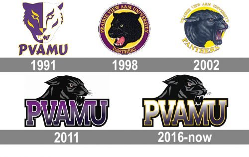 Prairie View AM Panthers logo history