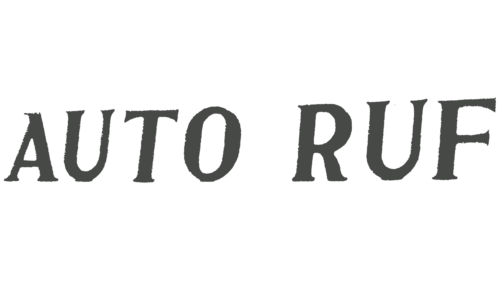 RUF Old Logo