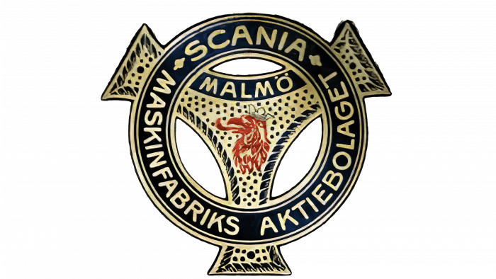 Scania-Vabis Logo 1900-1911