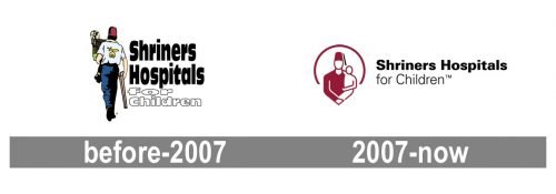 Shriners Hospitals for Children Logo history