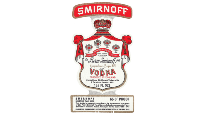 Smirnoff Logo 1860