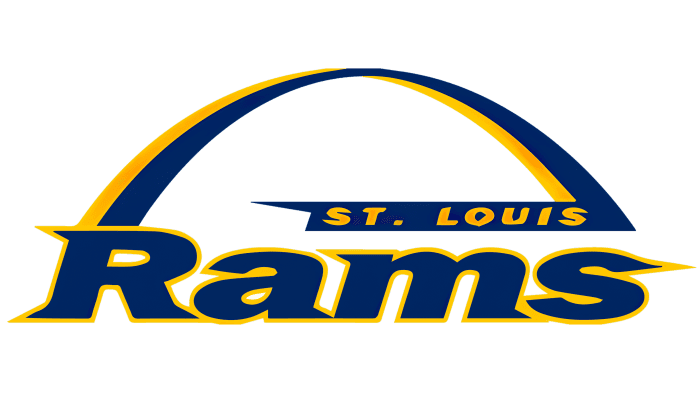 St.Louis Rams logo 1995-1999