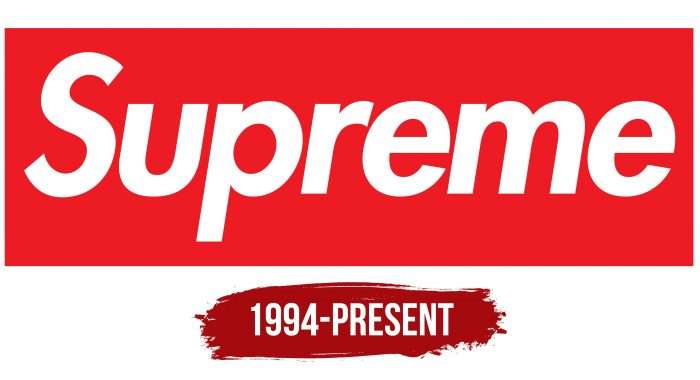 Supreme Logo History