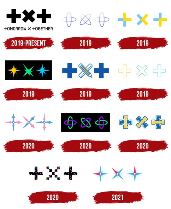 TXT Logo History