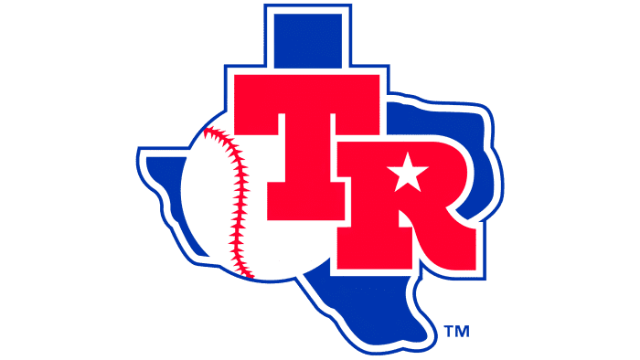 Texas Rangers Logo 1982-1983