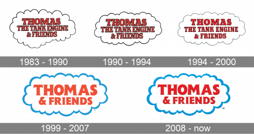 Thomas  Friends Logo history