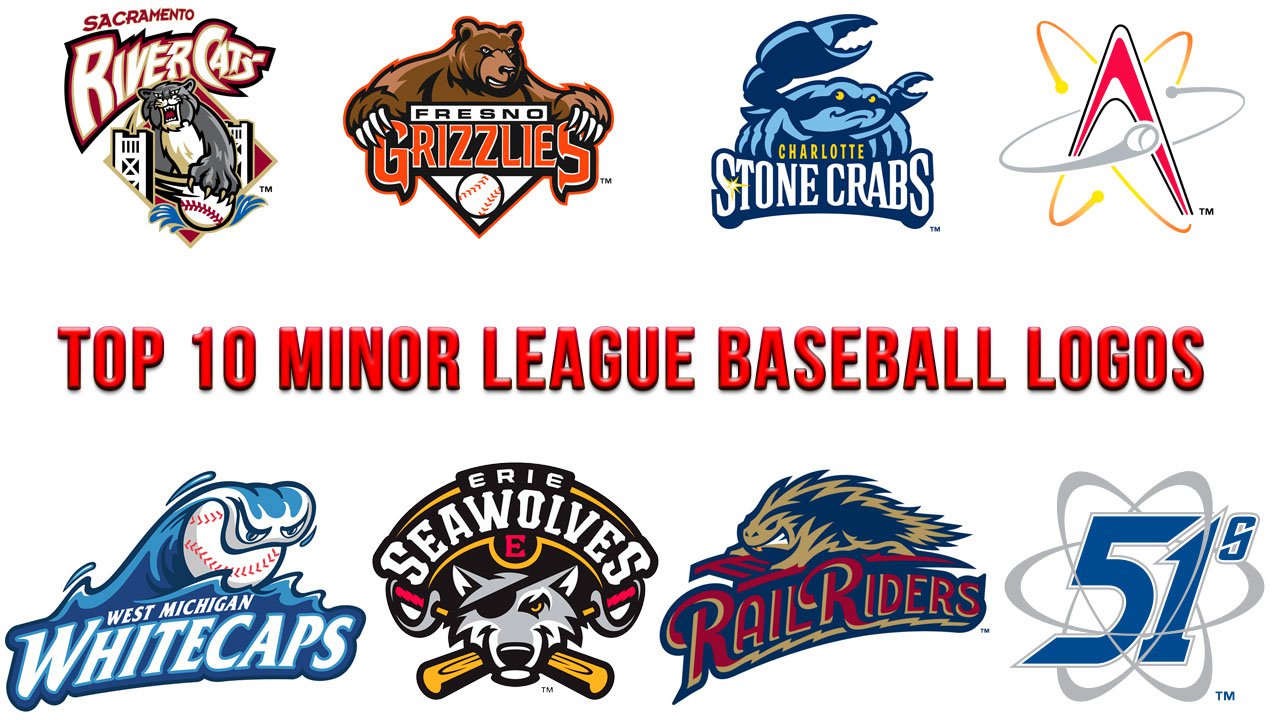 Top 10 Minor League Baseball logos