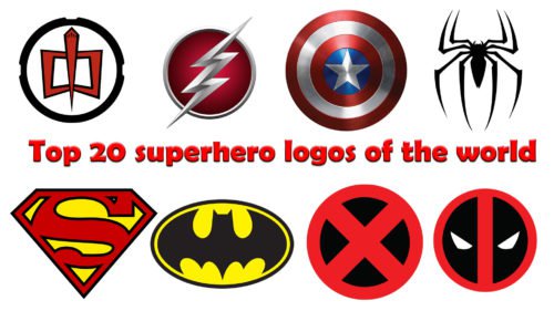 Top 20 superhero logos of the world